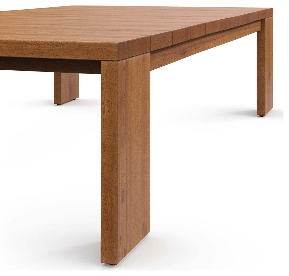 Brentwood Outdoor Patio Acacia Wood Coffee Table
