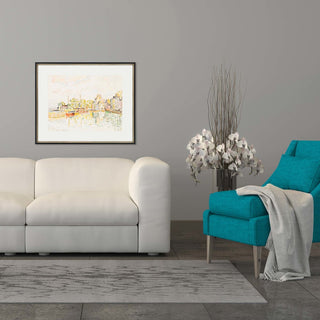 "Le Croisic I" Framed Artwork