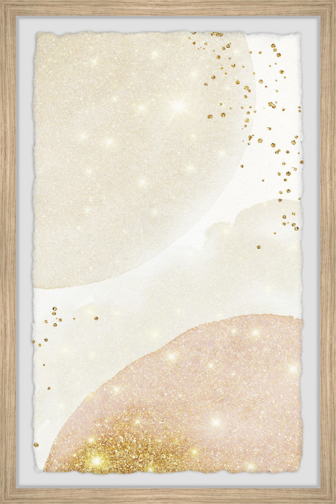 "Planetary Transfer" Framed Painting Print, 24x36