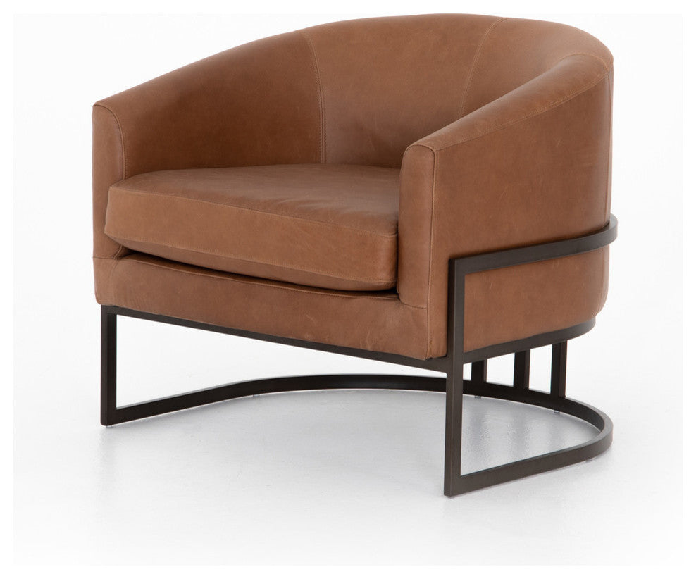 Four Hands Corbin Club Chair, Chaps Sand
