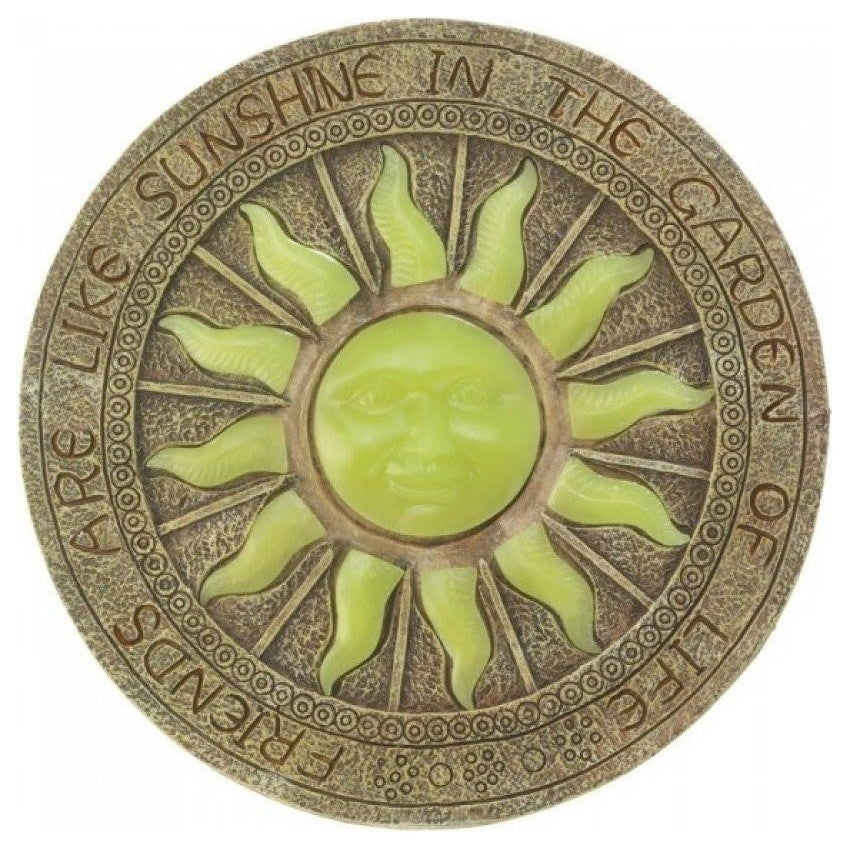 Bursting Sun Glowing Stepping Stone