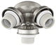 Quorum 3-Light LED Light Kit Satin Nickel