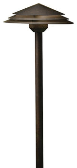 Kichler 16124AGZ27 LED Path, Aged Bronze Finish