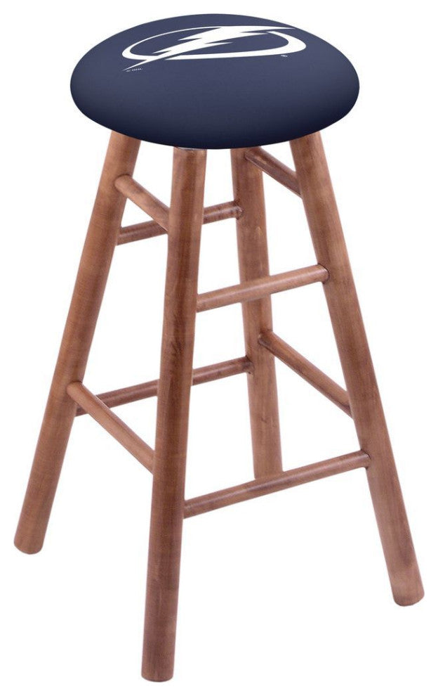 Holland RC Tampa Bay Lightning 36" Swivel Maple Bar Stool - Medium