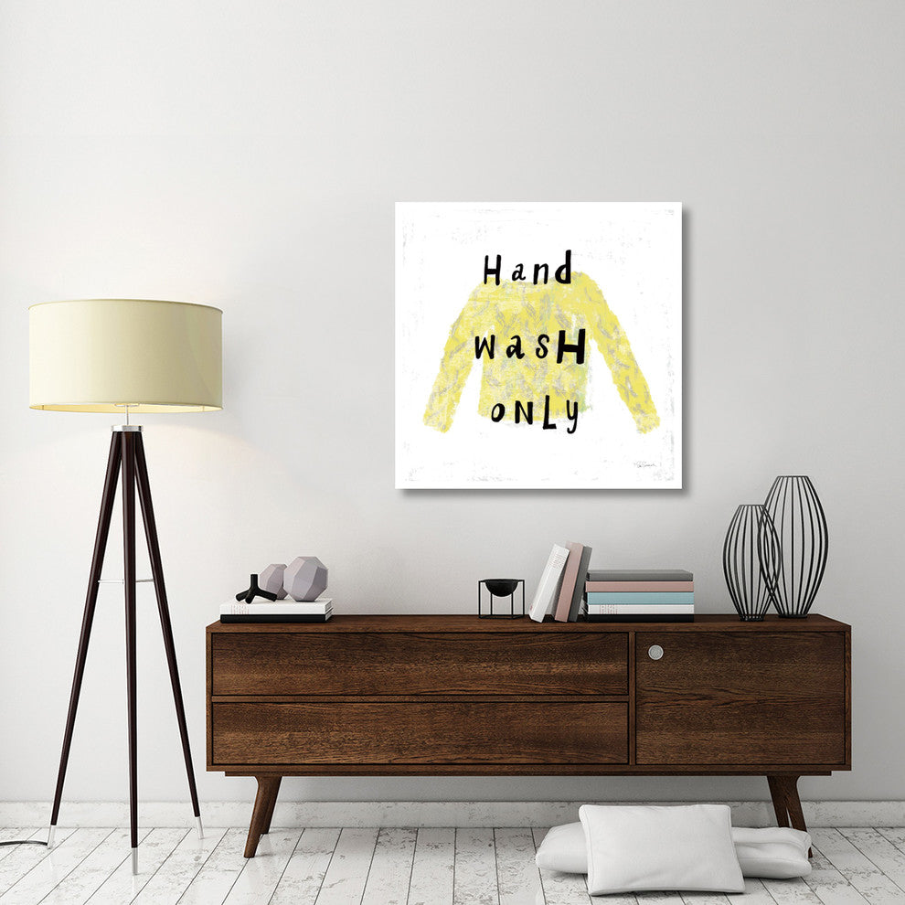 "Laundry Rules IV" Digital Paper Print by Sue Schlabach, 38"x38"