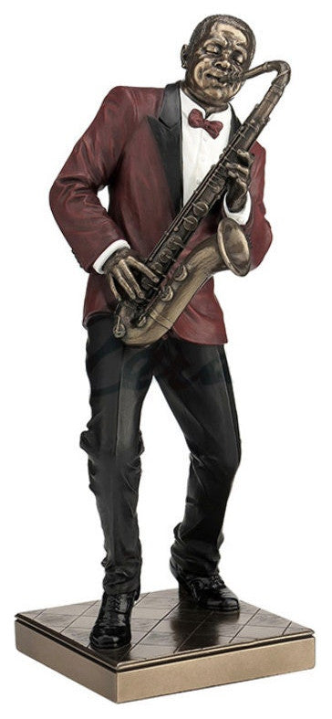 Saxophone Player Statue
