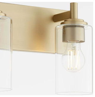 Quorum International 5200-2 Fallstaff 2 Light 15"W Vanity Light - Matte Black