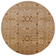 Ahgly Company Indoor Round Mid-Century Modern Area Rugs, 7' Round