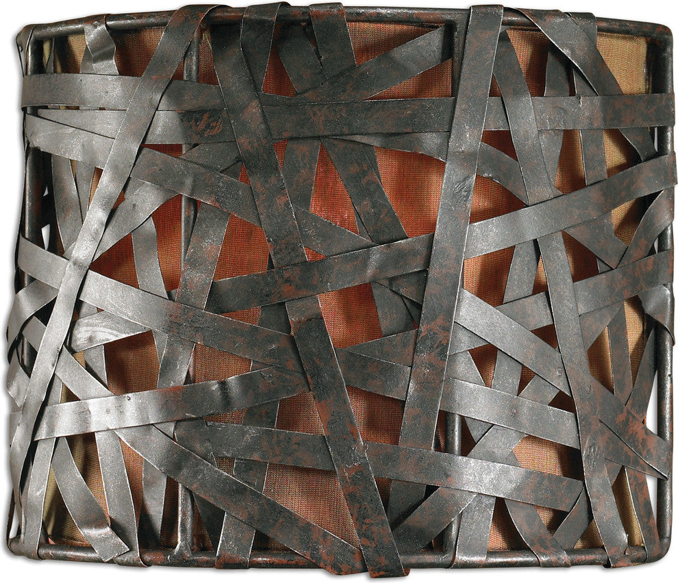 Uttermost Alita 1 Light Black Wall Sconce