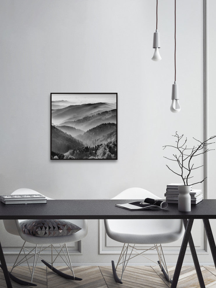 "Take the Trails" Floater Framed Painting Print on Canvas, 12x12