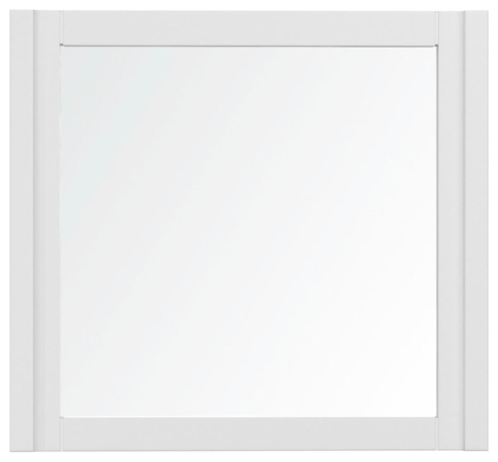 Stapleton Mirror, White