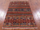 3' 4" X 5' 1" Khorjin Super Kazak Hand-Knotted Wool Rug Q10488