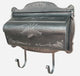 Floral Horizontal Mailbox, Swedish Silver