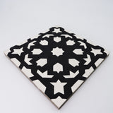 Fes Handmade Cement Tile, Black/White, Sample