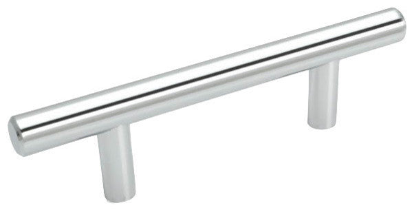 Cosmas 305-030CH Polished Chrome 3"� CTC (76mm) Euro Bar Pull [25-PACK]