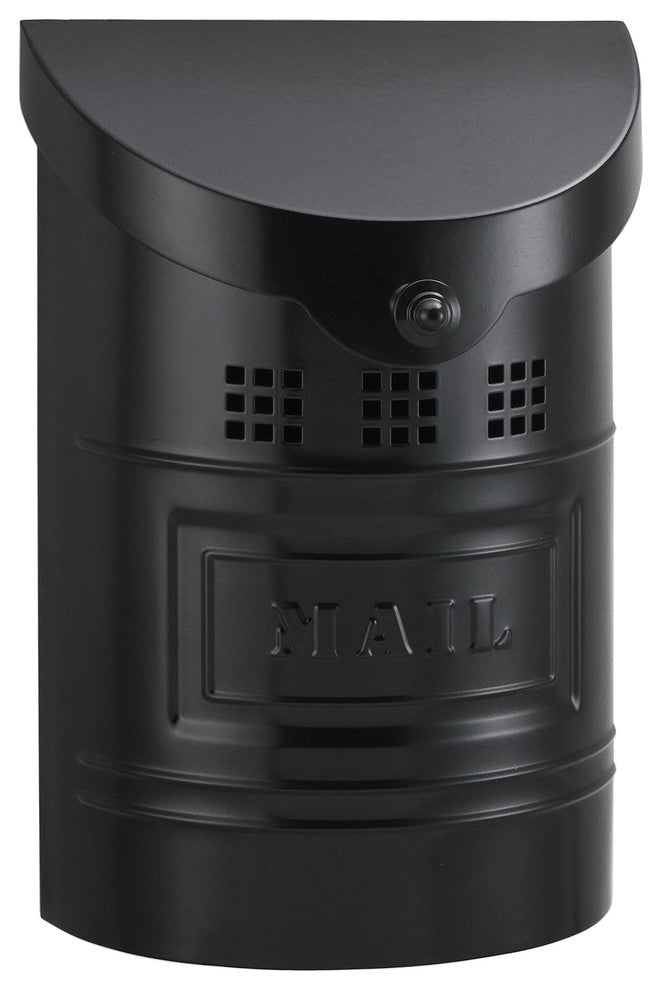 E1 Mailbox, Black Finish