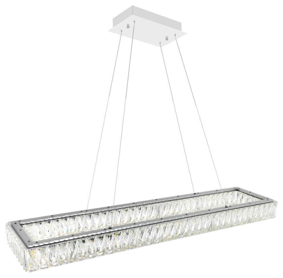 Felicity LED Chandelier With Chrome Finish