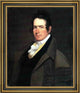 Chester Harding Major Benjamin O'Fallon Framed Premium Canvas Print, 20"x25"