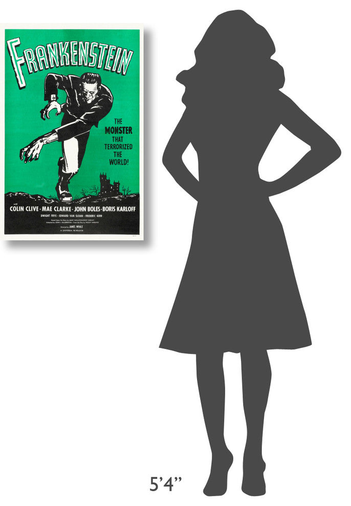 "Frankenstein Rerelease 1960" Canvas by Hollywood Photo Archive, 20x30"