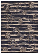 Lucia Ivory Seashore Indoor/Outdoor Accent Rug, Blue, 7'7" X 10'10"