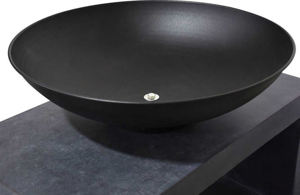 Astella Midas Fire Console, Gray Granite