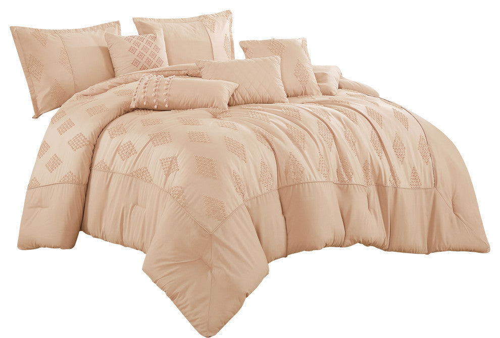 Severa 7-Piece Comforter Set, Queen