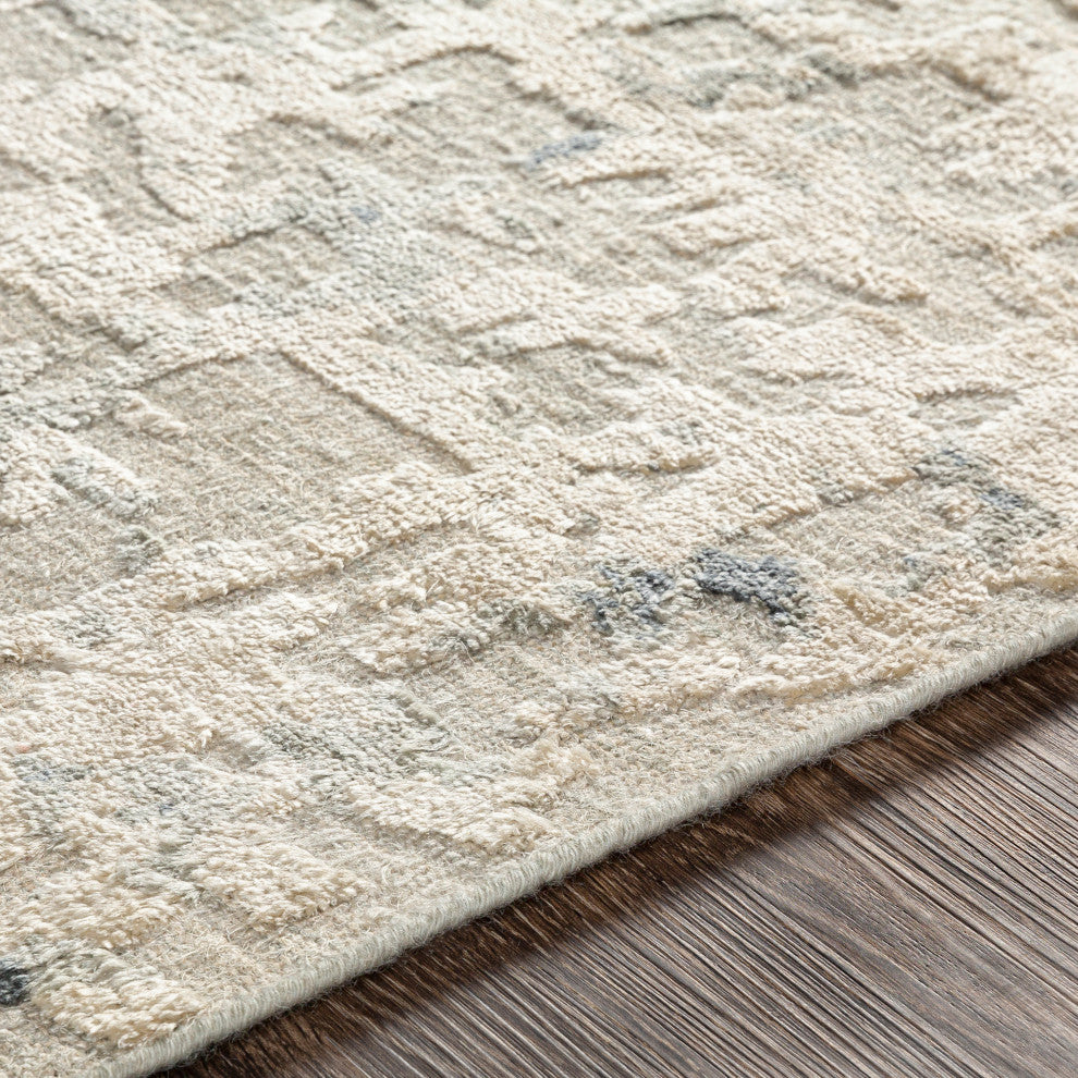 Surya Resham RHM-2300 Modern Area Rug, 8' x 10' Rectangle