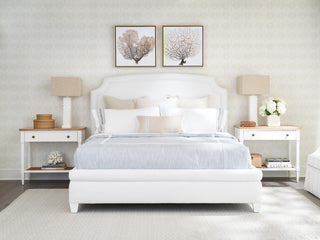 Avalon Upholstered Bed 6/6 Kin