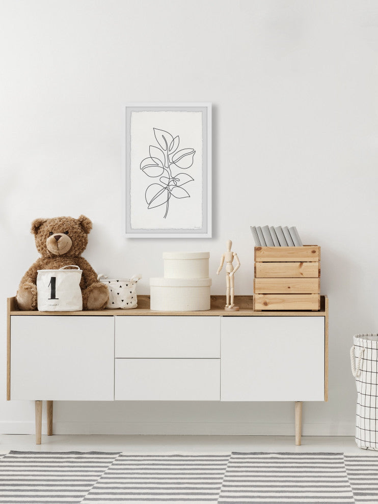 "From the Ground Up" Framed Painting Print, 8x12