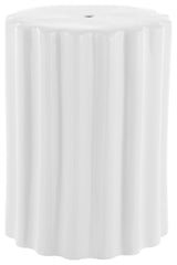 Safavieh Tulett 18" Garden Stool, White