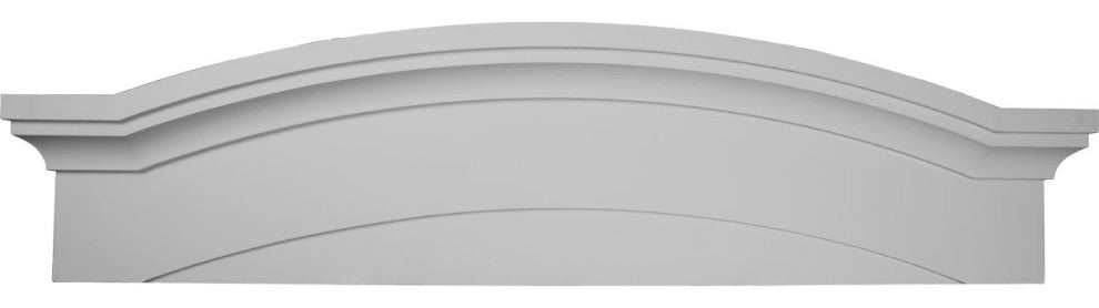 57 1/2"W x 14 7/8"H x 1 1/8"P Massive Emery Pediment