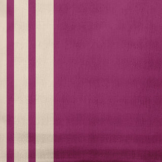 18" x 18" Stripe Indoor/Outdoor Polyester Throw Pillow, Dusty Rose