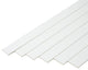Nickel Gap Shiplap Wood Board White 9/16"x7.25"x7', 6-Piece Box