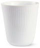 Royal Copenhagen Fluted Thermal Mug Latte, White