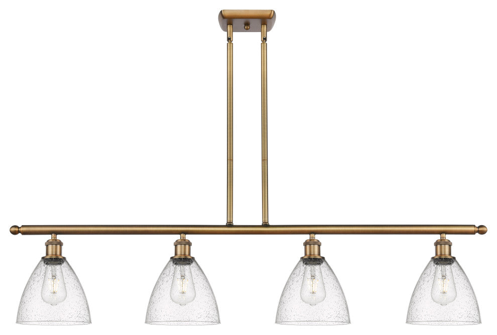 Innovations 516-4I-BB-GBD-754-LED 4 Light Island Light, Brushed Brass