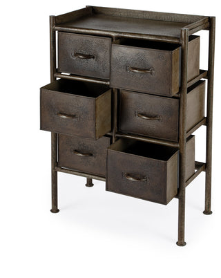 White-background close-up showing an opened drawer (feature view).