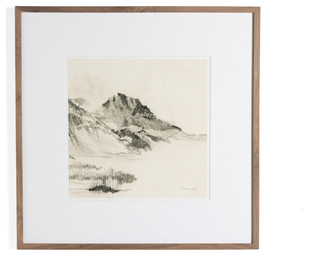 Land Sketch 2 By Dan Hobday