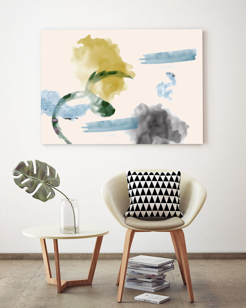 "Your Smile I" Museum Mounted Canvas Print, 16"x20"