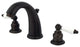 Kingston Brass Widespread Bathroom Faucet, Oil Rubbed Bronze