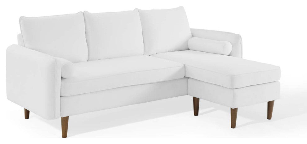 Revive Upholstered Right or Left Sectional Sofa EEI-3867-WHI