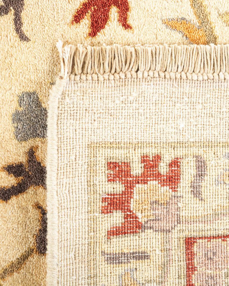 Mogul, One-of-a-Kind Hand-Knotted Area Rug Ivory, 9'2"x11'2"