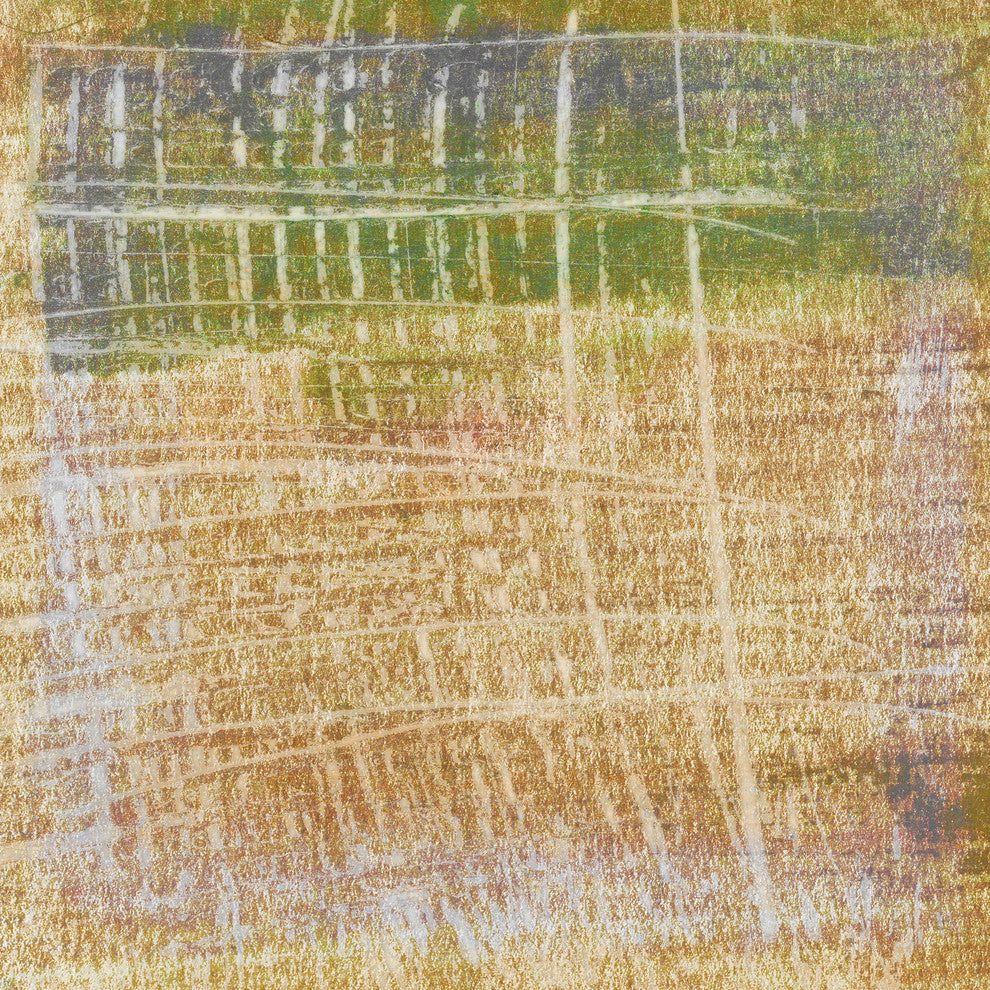 "Analog VI" Painting Print on Canvas by Aryai