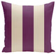 Holiday Brights Collection Striped Pillow, Sugarplum, 16"x16"