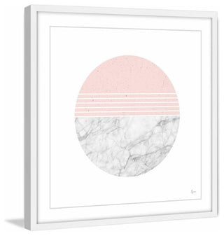 "Ions Effect" Framed Painting Print, 12"x12"