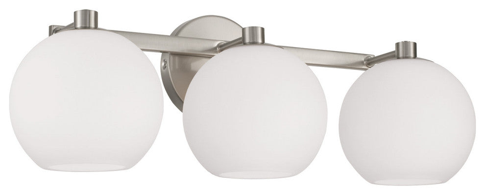 Capital Lighting 152131-548 Ansley 3 Light 23"W Vanity Light - Brushed Nickel
