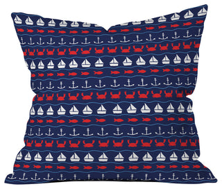 Robert Farkas Summer Pattern Outdoor Throw Pillow