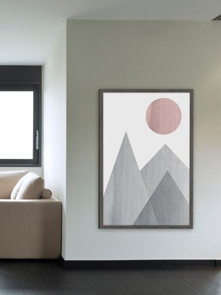 "Alternate Universe" Framed Painting Print, 12"x18"