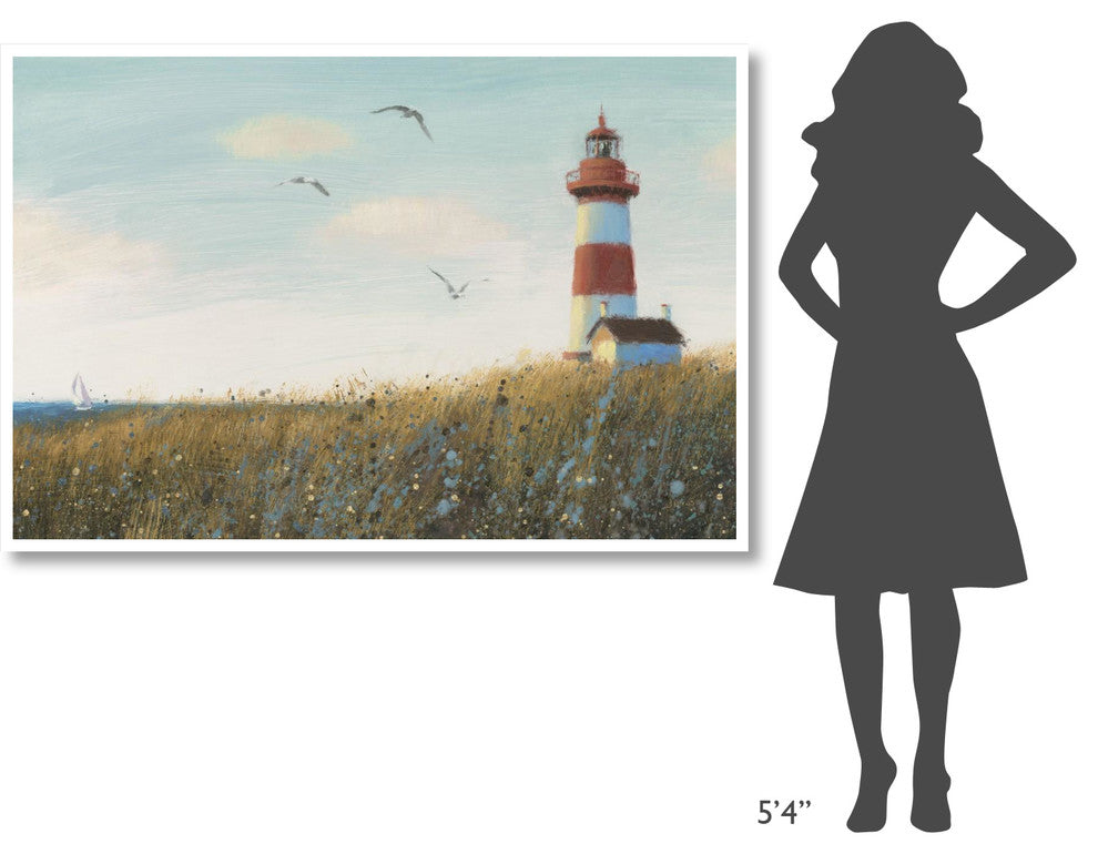 "Seaside View I" Digital Paper Print by James Wiens, 62"x42"