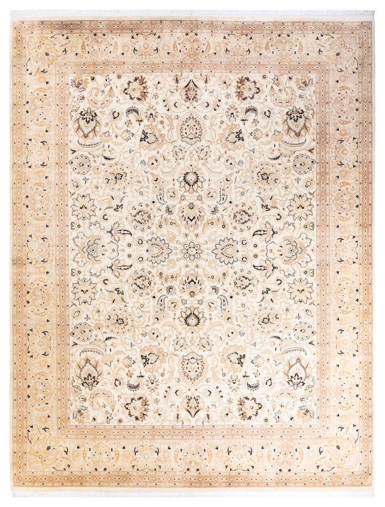 Mogul, One-of-a-Kind Hand-Knotted Area Rug Ivory, 8' 2" x 10' 5"