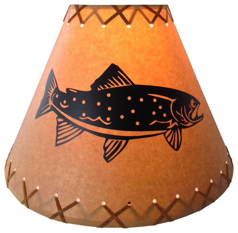 14" Diameter Trout Shade